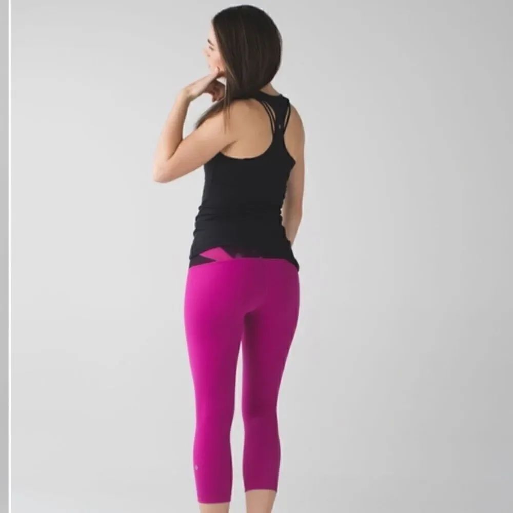 Lululemon Wunder Under High Waisted Capri Legging